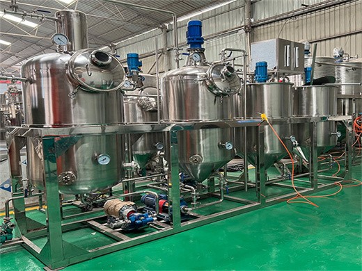 Refinación de aceite comestible de alta eficiencia a partir de plantas vegetales